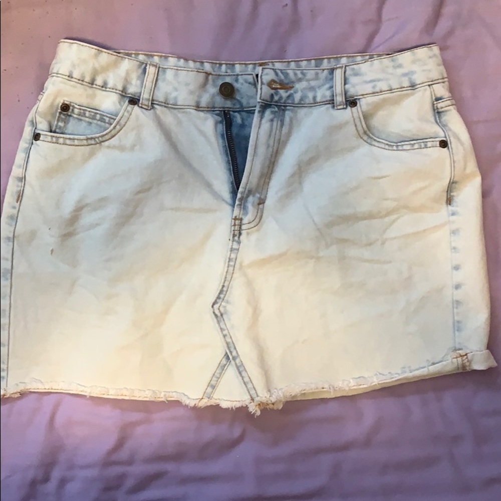 Denim skirt
